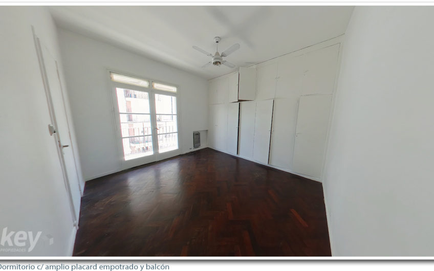 Amplio, luminoso y cómodo 2 ambientes – Uriburu y Av. Corrientes – Balvanera