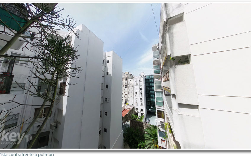 Lindo y Luminoso departamento de 3 ambientes en excelente ubicación – Recoleta