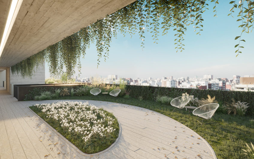 Amplio monoambiente en edicio de categoría con financiación exclusiva – Parque Chacabuco – CABA