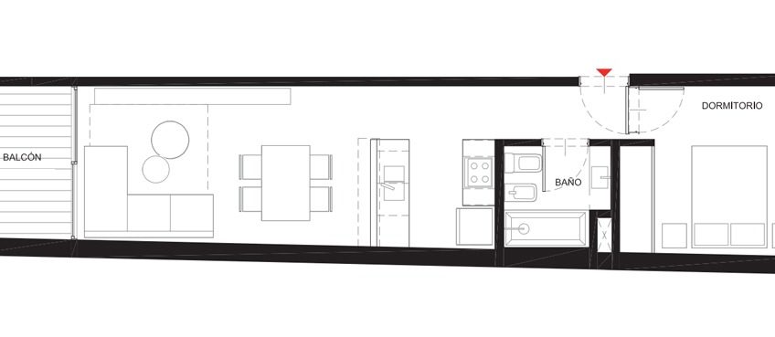 2 ambientes en edificio de categoría con financiación exclusiva – Zona Caballito – CABA