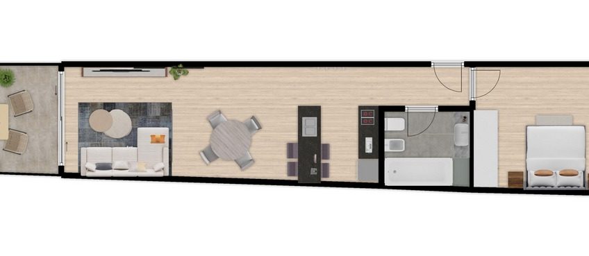 2 ambientes en edificio de categoría con financiación exclusiva – Zona Caballito – CABA