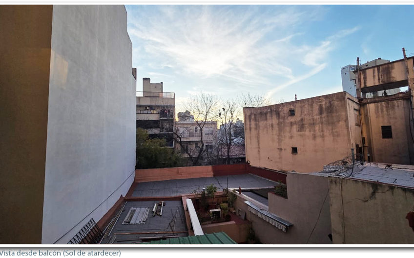 Hermoso 3 ambientes en excelente ubicación frente al Parque Centenario – Caballito