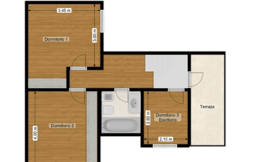 Hermosa casa de 4 ambientes con patio en Las Bases 200 – Liniers