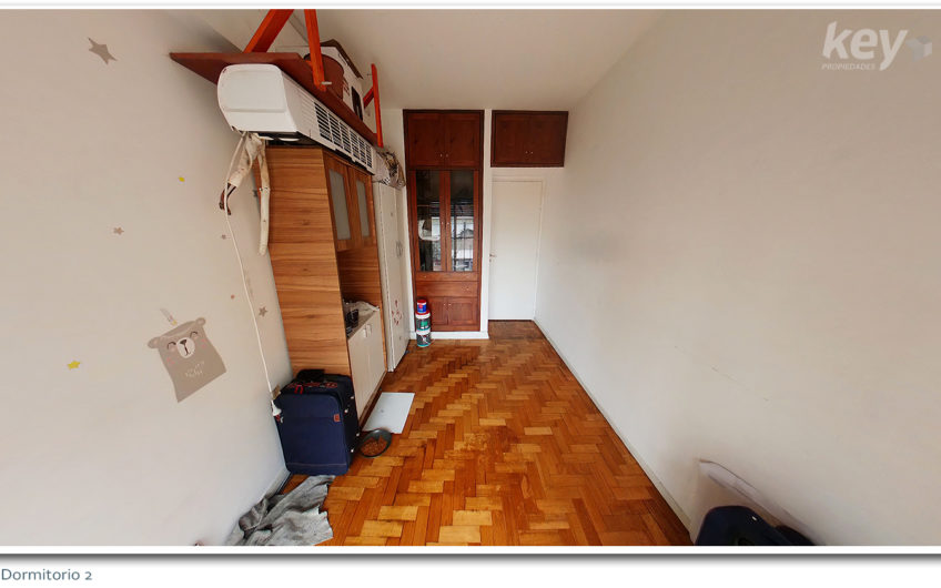 Departamento de 3 ambientes con balcón y cochera – Muy luminoso – Almagro